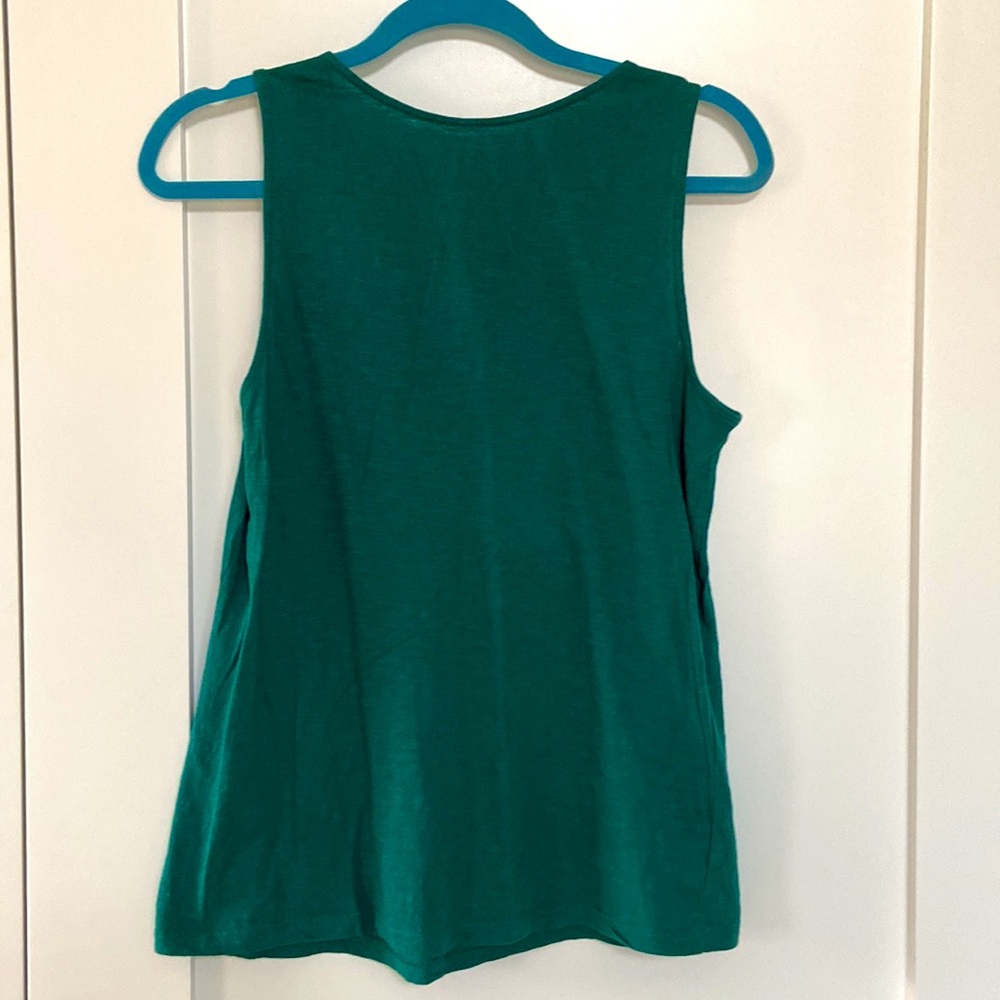 Loft Lacy Jersey Shell - Picture 3 of 3